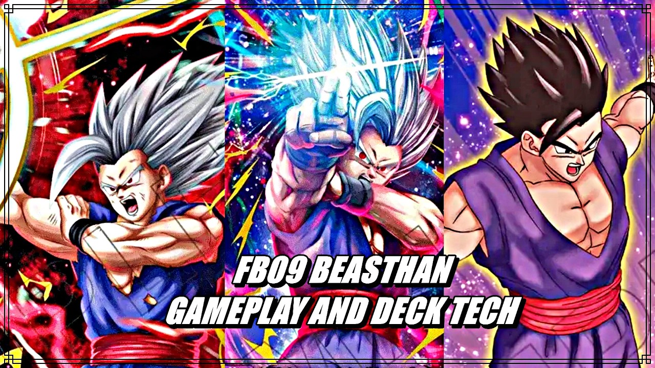 DragonBall Super Fusion World 🟢 FB09 Геймплей и обзор колоды Beasthan