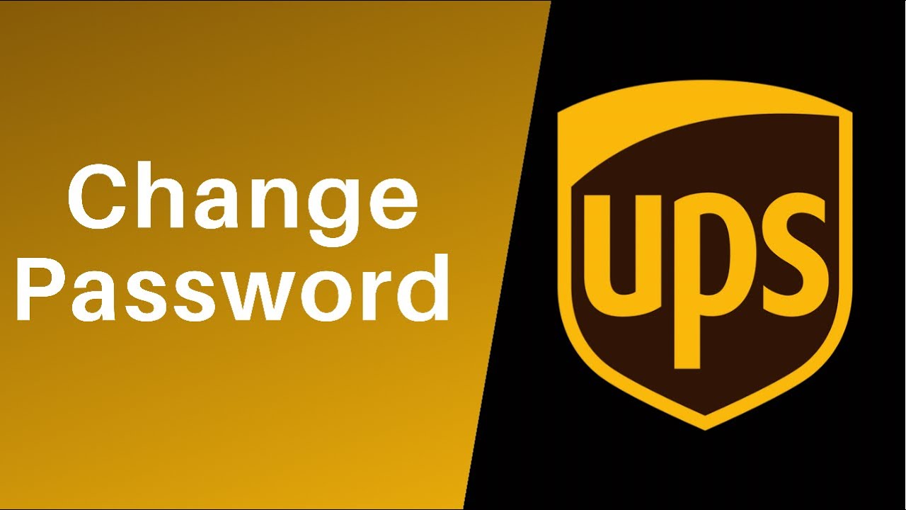 How to Change Password of UPS Account l UPS.com 2021