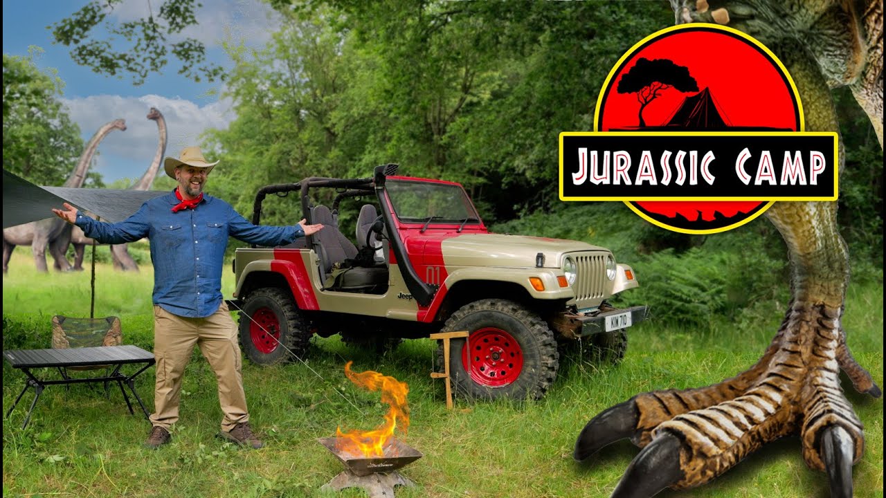 Jurassic Jeep Camping
