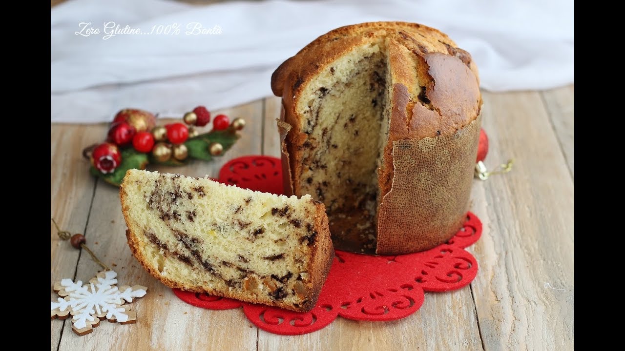 Torta Panettone a lievitazione istantanea, senza glutine
