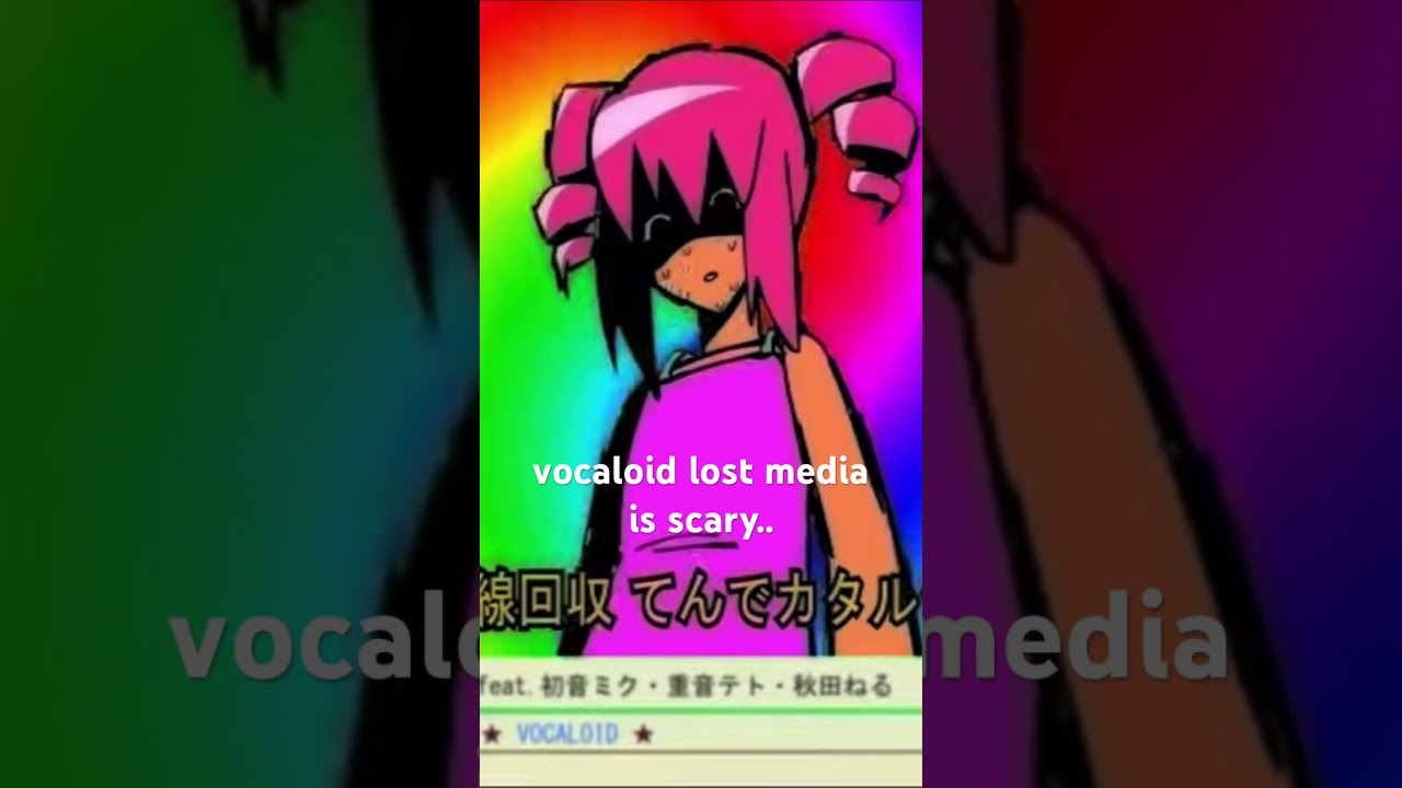 Still a banger tho 😭 { #vocaloid #lostmedia #teto }