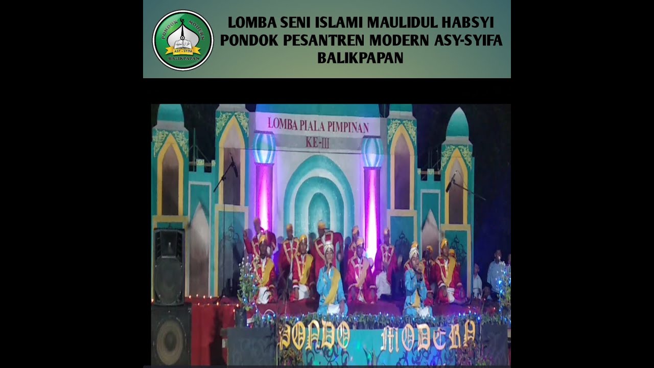 Lomba Seni Islami Kategori Habsyi di Pondok Modern Asy-Syifa Balikpapan