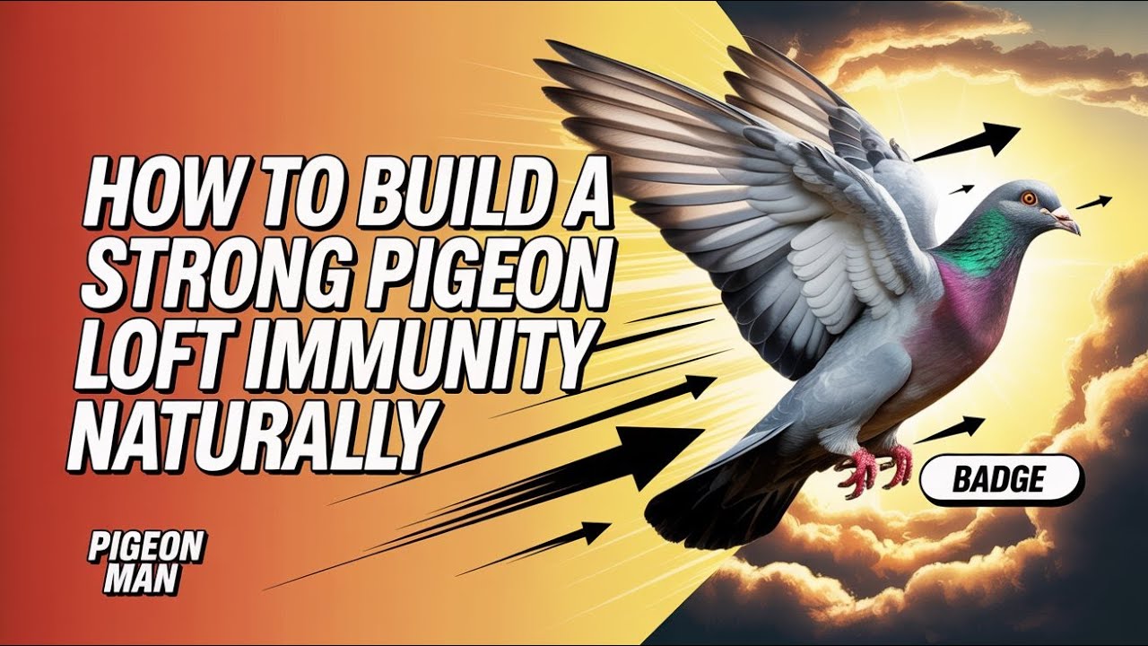 How to Build a Strong Pigeon Loft Immunity Naturally