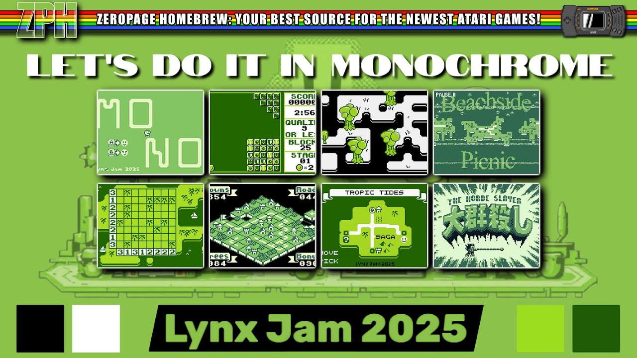 LynxJam 2025 We Play EVERY Entry! 8 New Lynx Games!