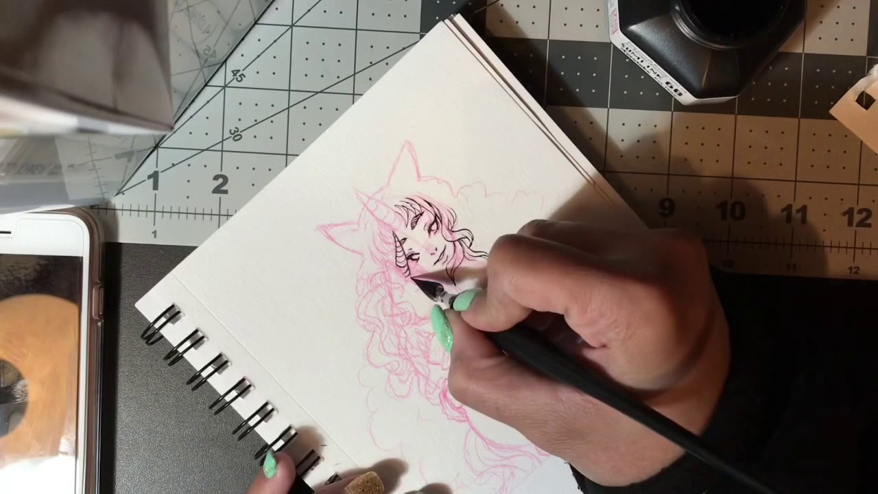 Speedpaint - Unicorn Plush