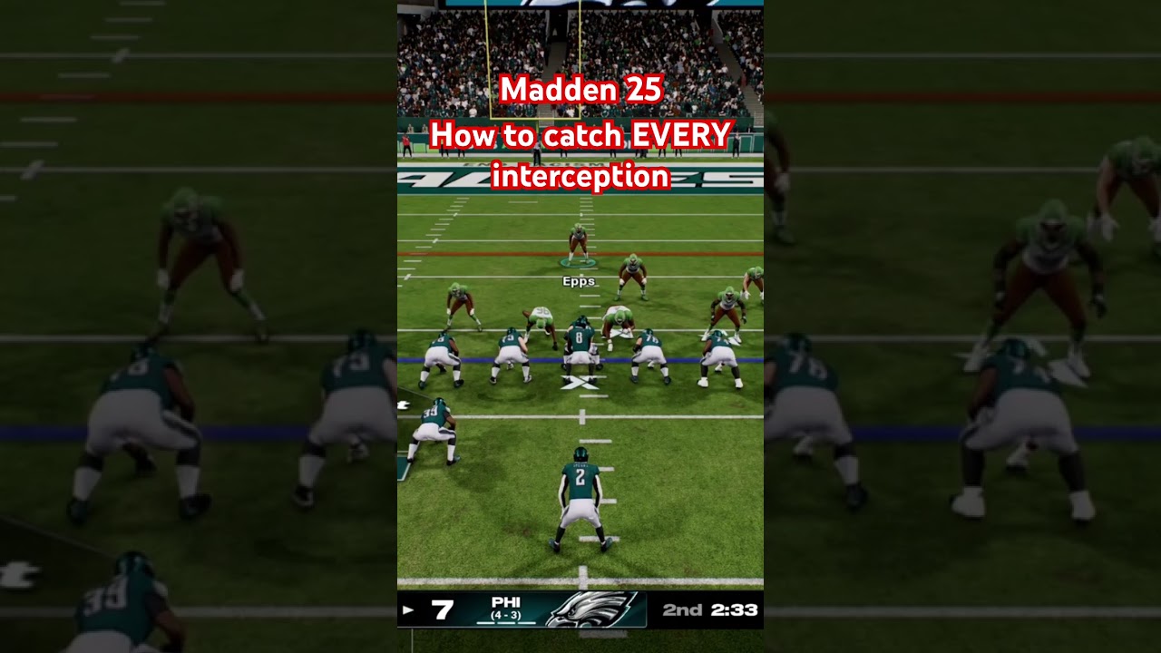 How to catch every interception in Madden 25!!!! New glitch??? #emotional #wade #winton #madden25