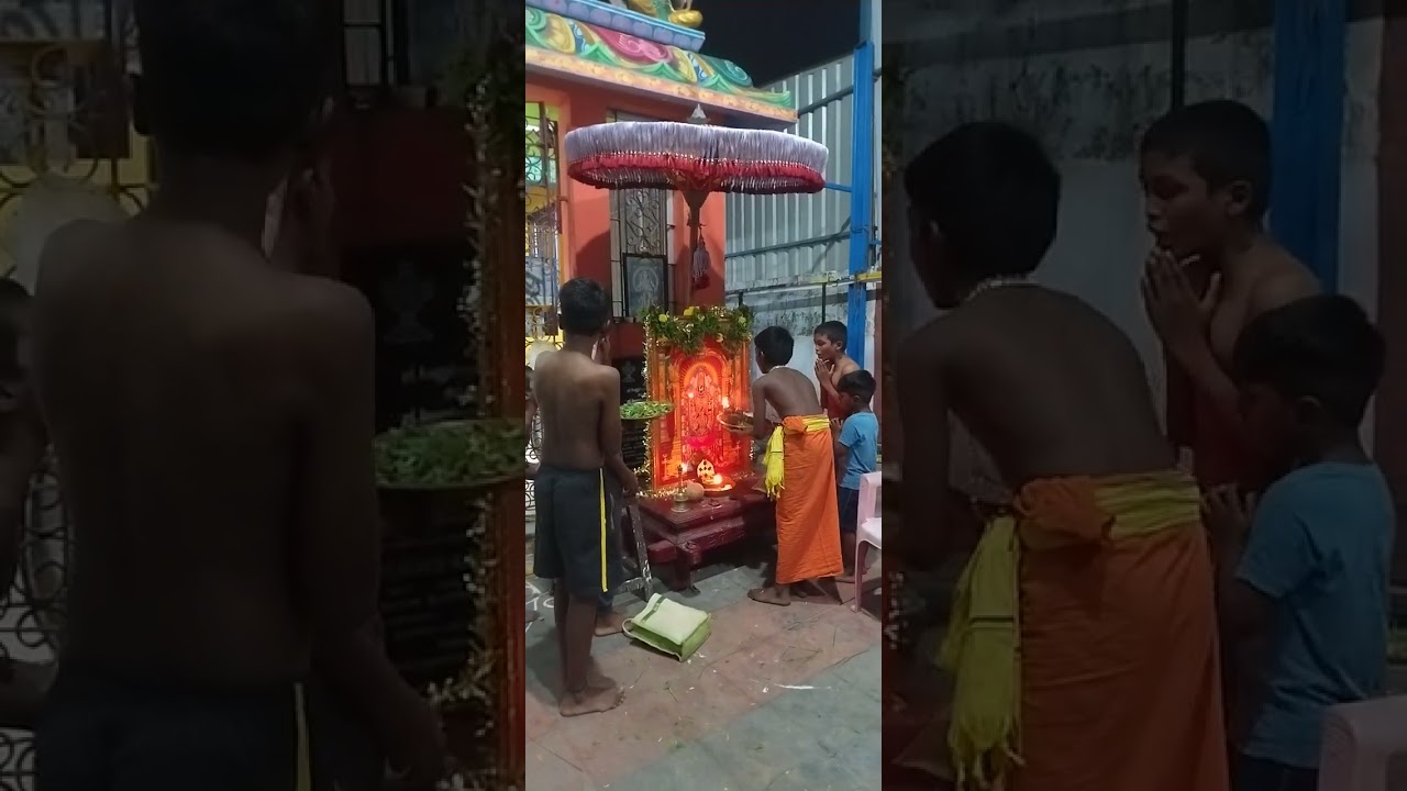 அத்திப் பட்டு அருள்மிகு ஶ்ரீ பாமா ருக்மணி சமேத வேணுகோபால சுவாமி சிறுவர்கள் பக்தி தொண்டு 