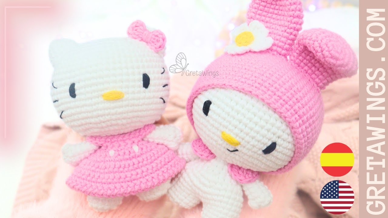 Tutorial Amigurumi: Coneja Dulce de Capucha Rosa (Coleccionable) @GretaWings DIY​