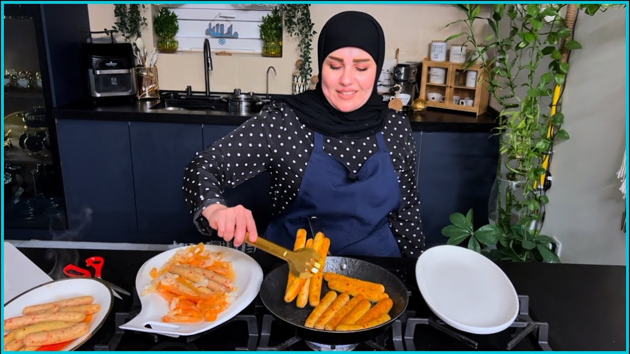 ‏طريقة الصوصج ‏أو نقانق في المنزل أفضل من المصانع من أعرف مصدرها من شنو اسهل طريقة شيف غفران