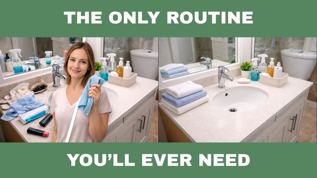 The Only Bathroom Routine You Will Ever Need