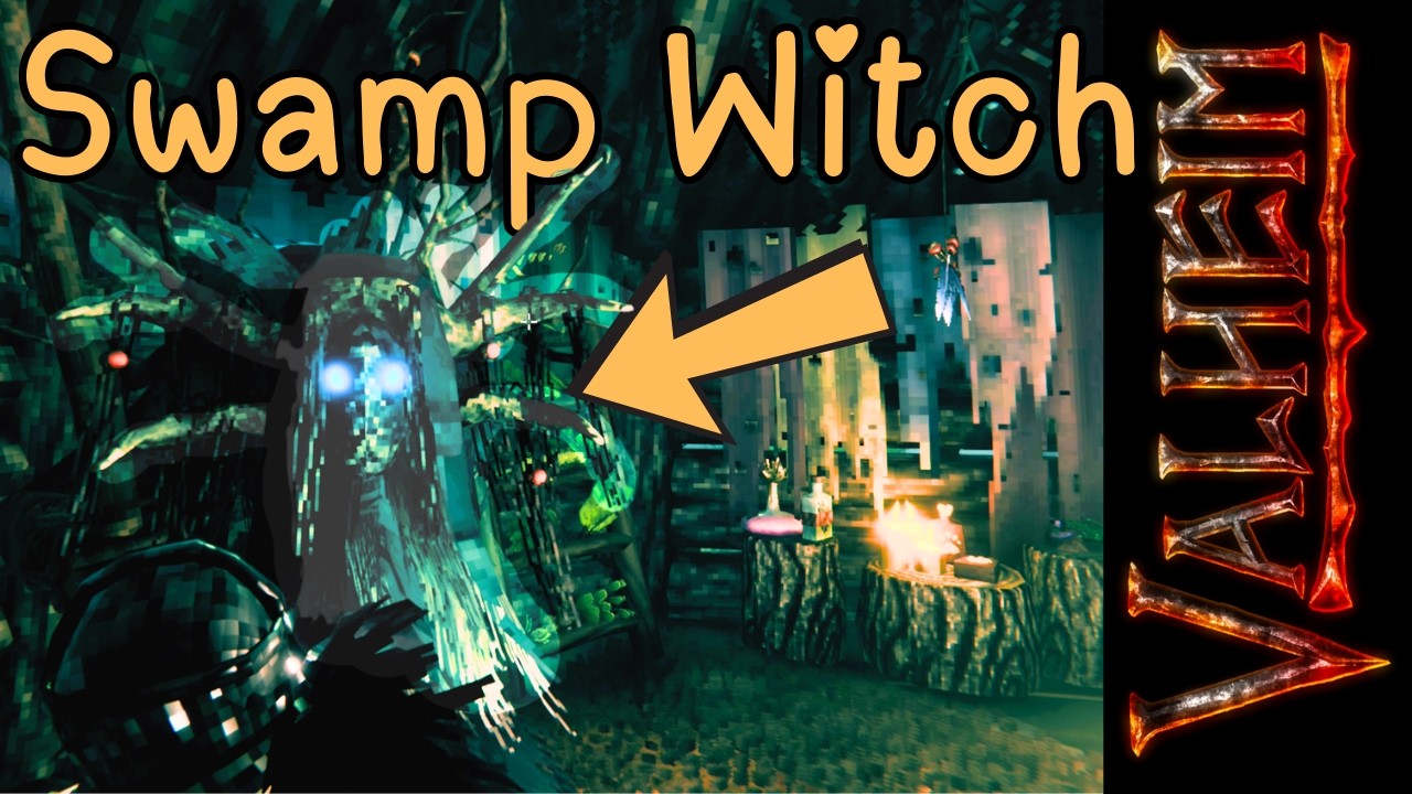 Valheim05 Болотная ведьма и приручение животных в Вальхейме - Лучшее руководство по игровому проц...
