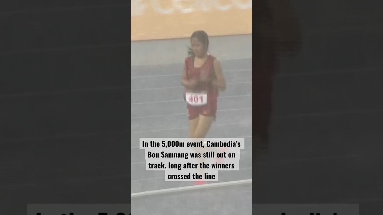 An incredible example of perseverance ❤️🇰🇭 #seagames #cambodia