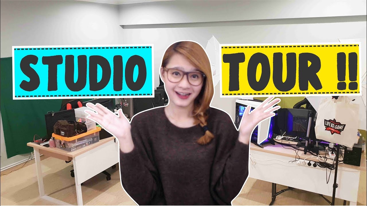 STUDIO TOUR LALAJO LAURA & REVIEW RUANGAN GAMING - THX 400K SUBSCRIBERS