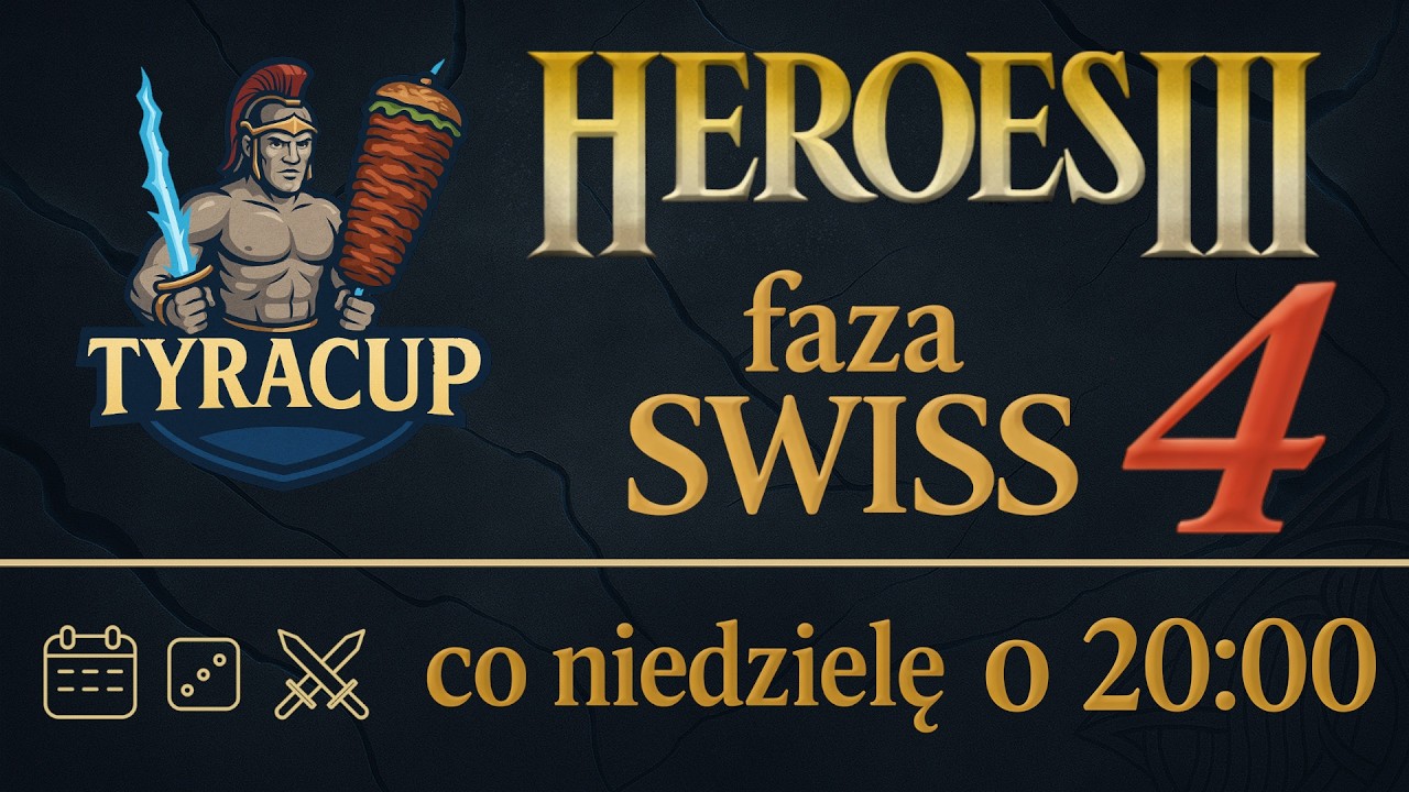 Zakończenie rundy 3 i przedstawienie par oraz losowanie szablonu rundy 4 fazy Swiss TyraCup!