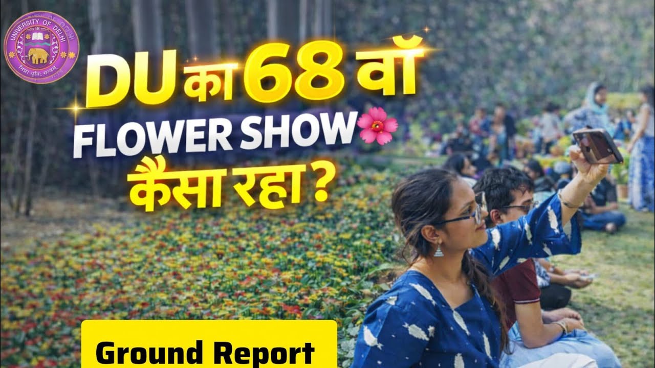 DU Flower Show: Main Attraction Of Delhi University 68th Flower Show 