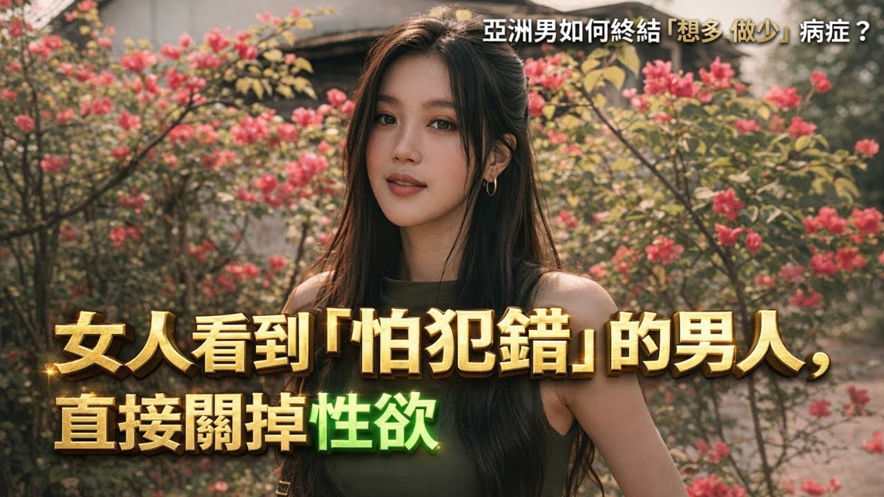 💔【吸引力黑洞】女人對「事事求穩、害怕犯錯」的男人，為何徹底無感？