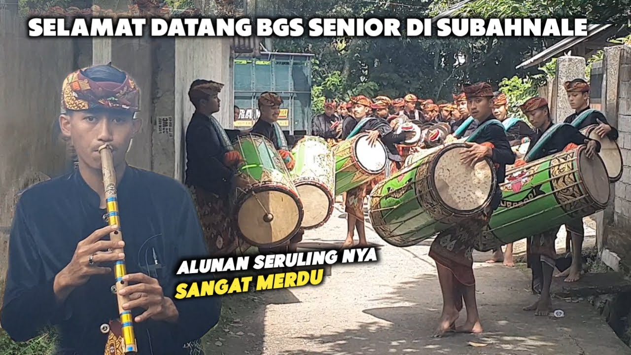 TERBARU VARIASI KEDATANGAN GENDANG BELEQ BGS SENIOR _ BAJANG GIRANG SURADADI | LIVE DI SUBAHNALE