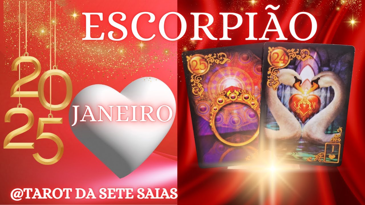 💞ESCORPIÃO💕JAN/25❤️‍🔥MEU DEUS😯ESSA PESSOA TOMA UMA ATITUDE TÃO REPIDA QUE ASSUSTA....
