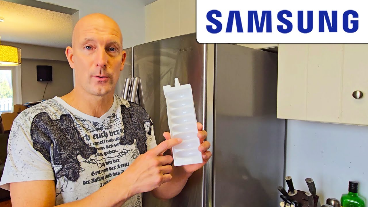 Ремонт льдогенератора (4K) для холодильника Samsung