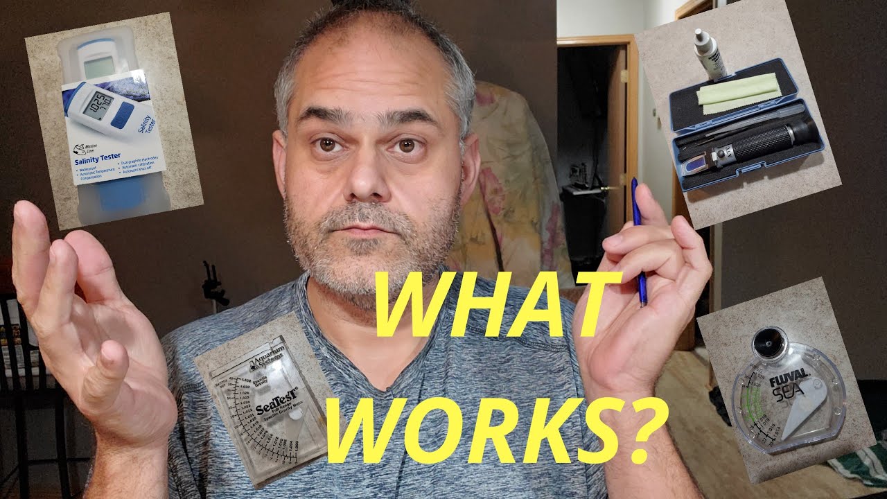 Salinity tester? what works what doesn't?