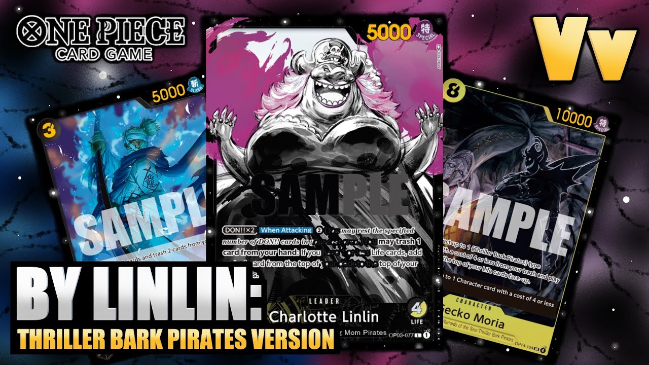 Коллекционная карточная игра One Piece: тестирование нового набора OP14 Thriller Bark Pirates с B...