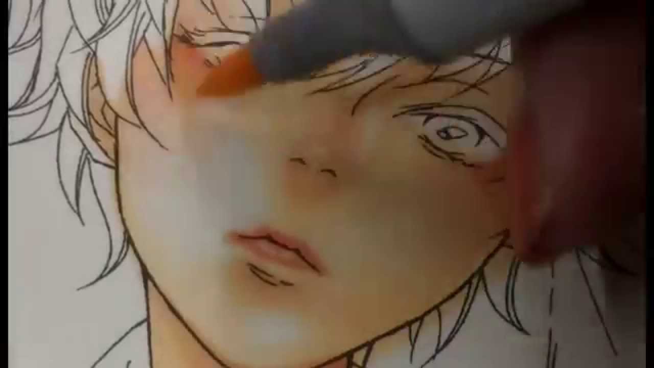 コピックで男の子2人塗ってみた（お肌編）