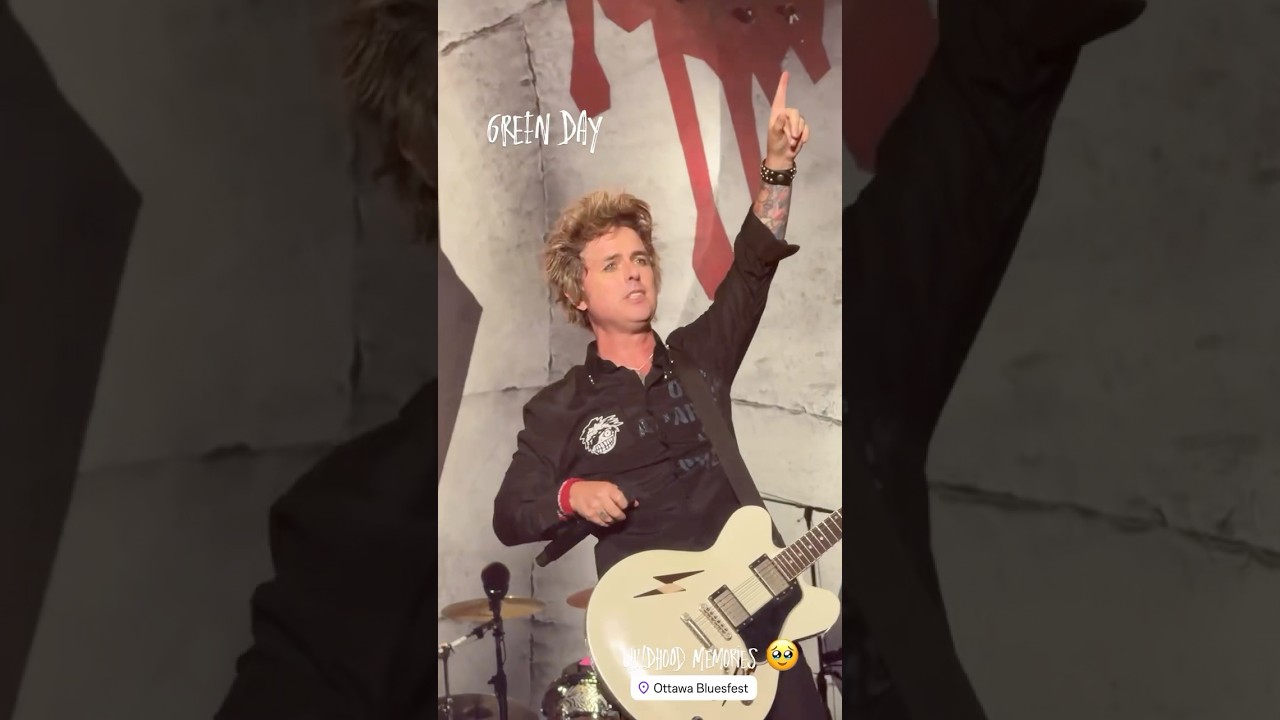 Green Day live at Ottawa Bluesfest 🇨🇦