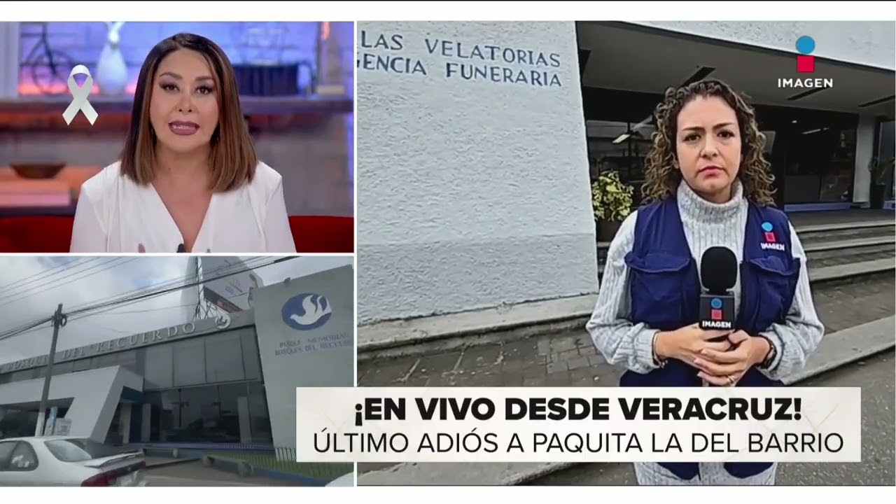 El cuerpo de Paquita la del Barrio ya sería TRASLADADO a la funeraria | De Primera Mano