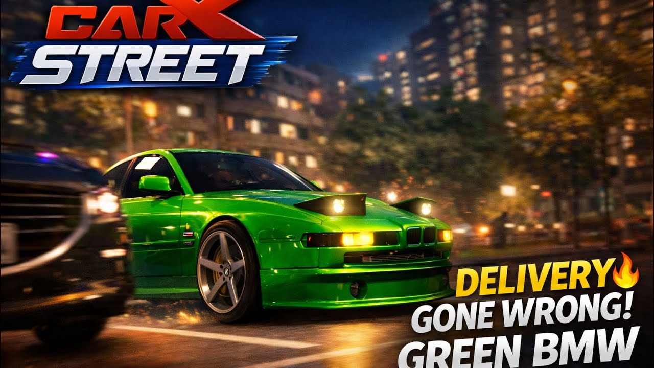 CarX Street Delivery Gone Wrong! | Green BMW 🔥  