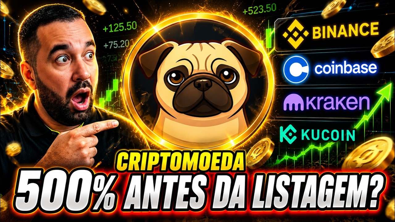 ESSA CRIPTOMOEDA MEME PROMETE 500% AT&Eacute; O LAN&Ccedil;AMENTO! E VAI EXPLODIR SUA CARTEIRA