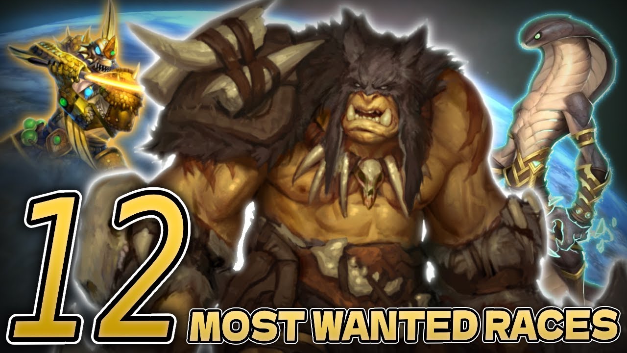 Top 12 Races That Should be Playable