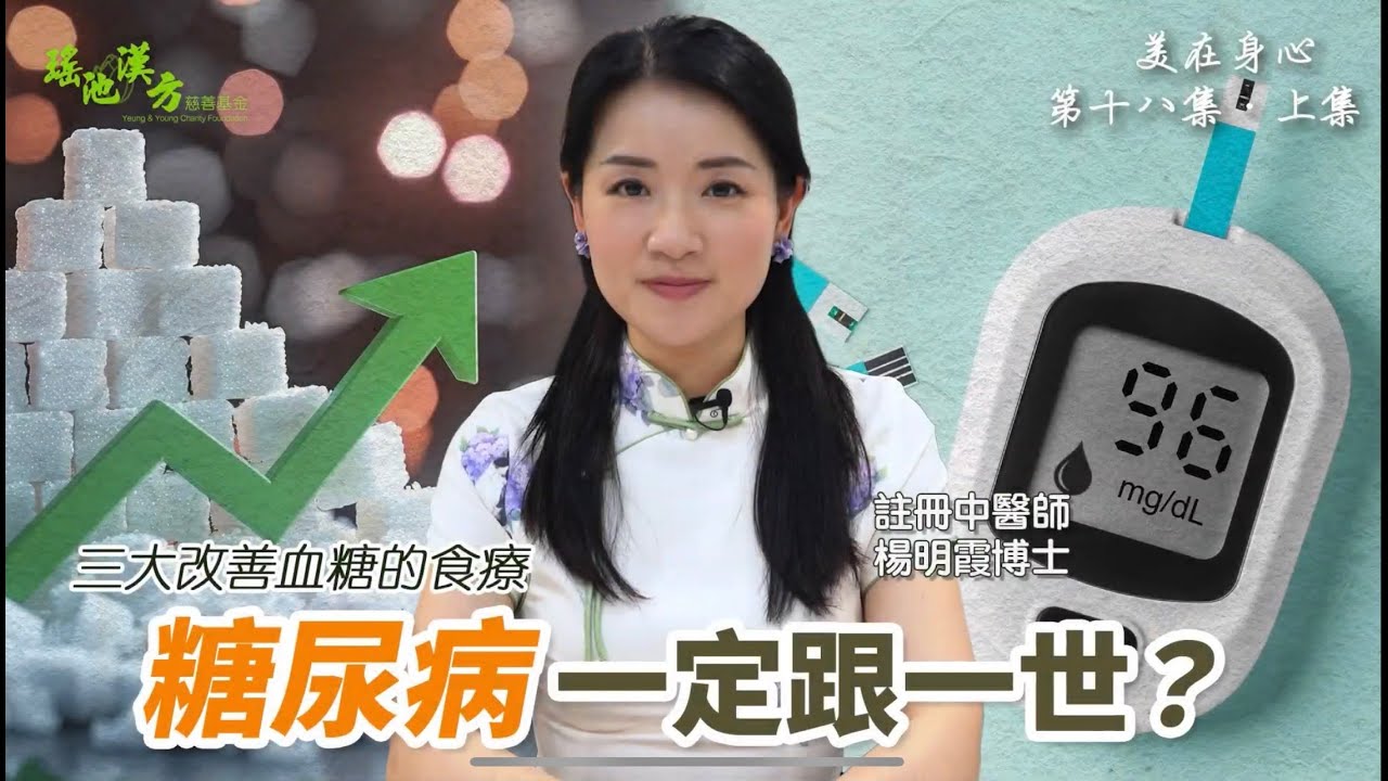 美在身心 第十八集（上集 ）糖尿病是否一定跟一世？