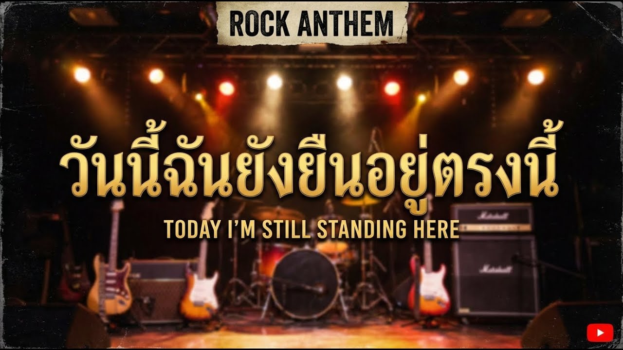 เพลงวันนี้กูยังยืนอยู่ตรงนี้ Rap Rock / Hard Rock