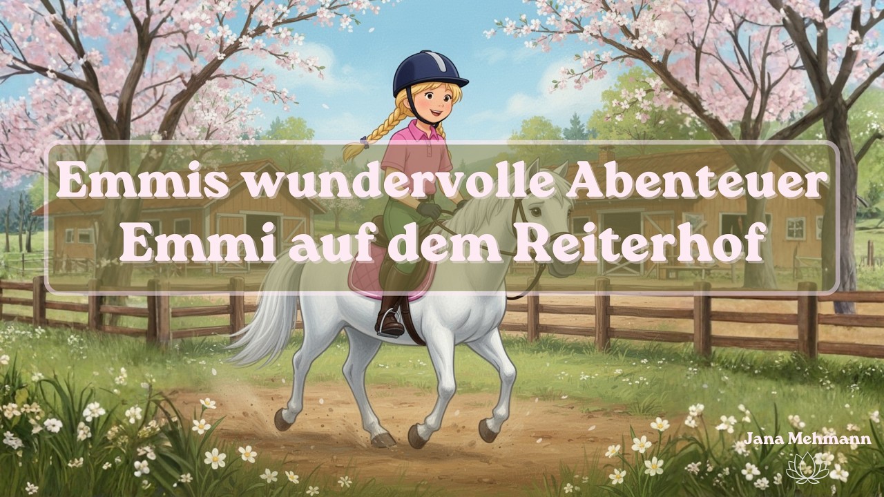 Emmi auf dem Reiterhof I Abenteuergeschichte zum Träumen & Entspannen für Groß & Klein 🐴✨