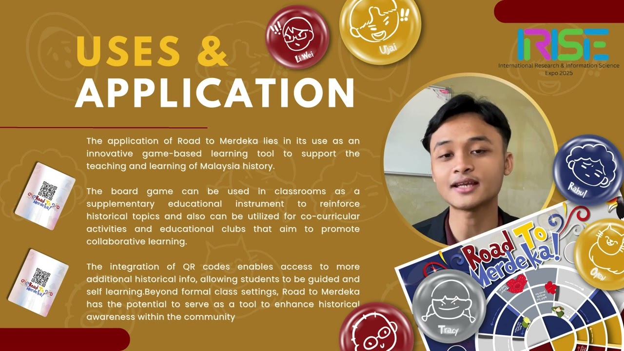 SS93: ROAD TO MERDEKA: A HISTORICAL BOARD GAME ON MALAYSIA'S FORMATION JOURNEY