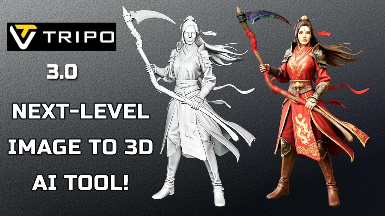 Zamień dowolny obraz w realistyczny model 3D w kilka minut dzięki Tripo AI 3.0