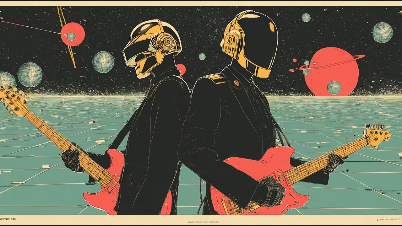 Digital Punk Cosmic Scene🪩🤖 | Chill Disco, Funk, Chillout Playlist
