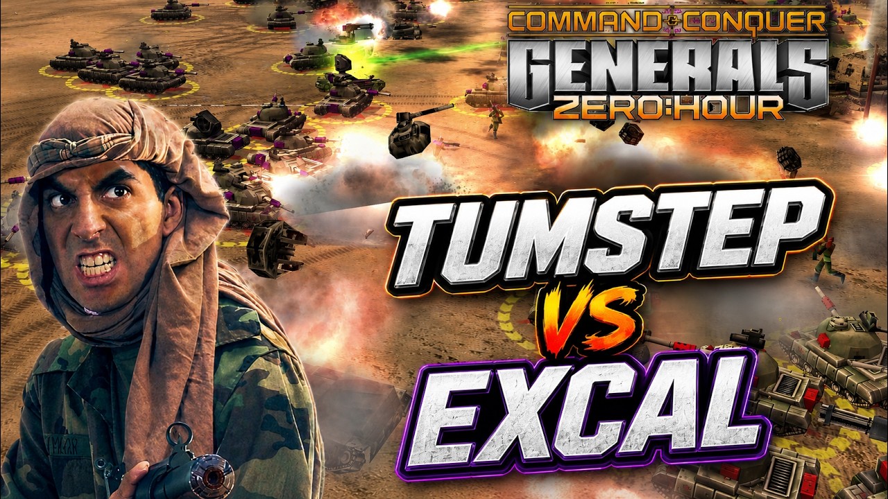 TumStep vs ExCaL - Ladder Wars Final Generals Zero Hour