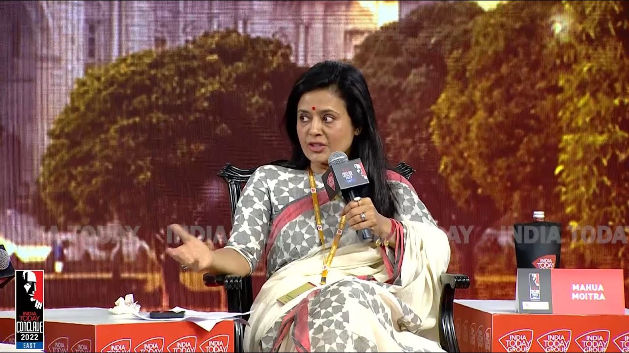 TMC MP Mahua Moitra At India Today Conclave East, Talks About Judiciary & Federalism Under Modi Govt