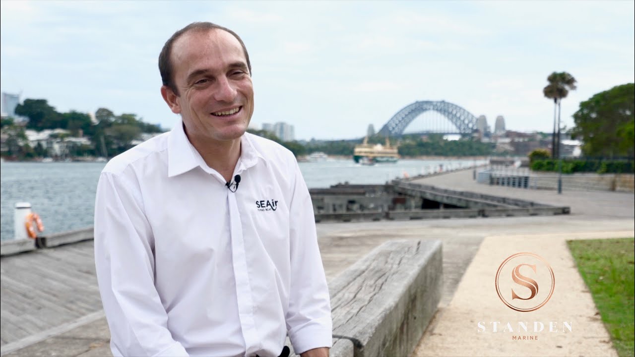 Interview with Bertrand Castelnérac about SEAir Flying Tender Designs  |  Standen Marine