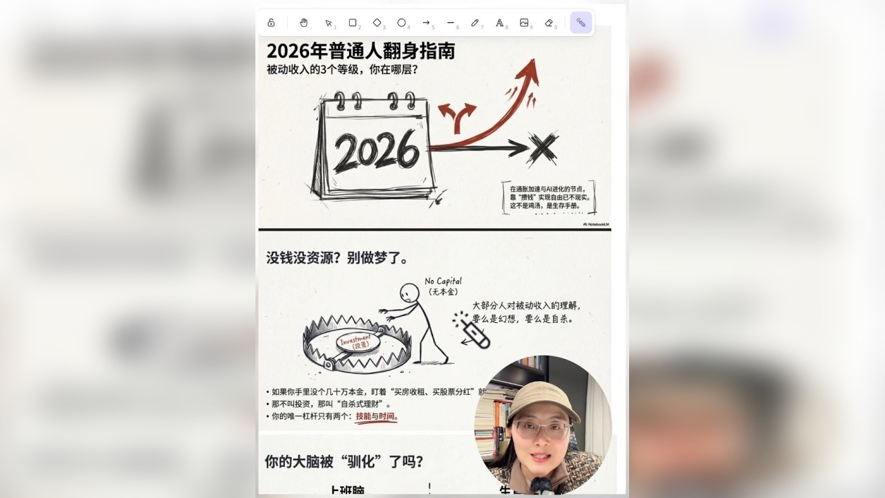2026年普通人翻身指南：被动收入的3个等级，你在哪层