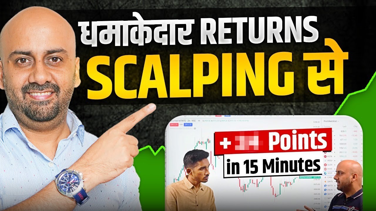 Index Scalping Made EASY with 9 and 15 EMA Strategy | BankNifty | Nifty | By Himanshu Arora