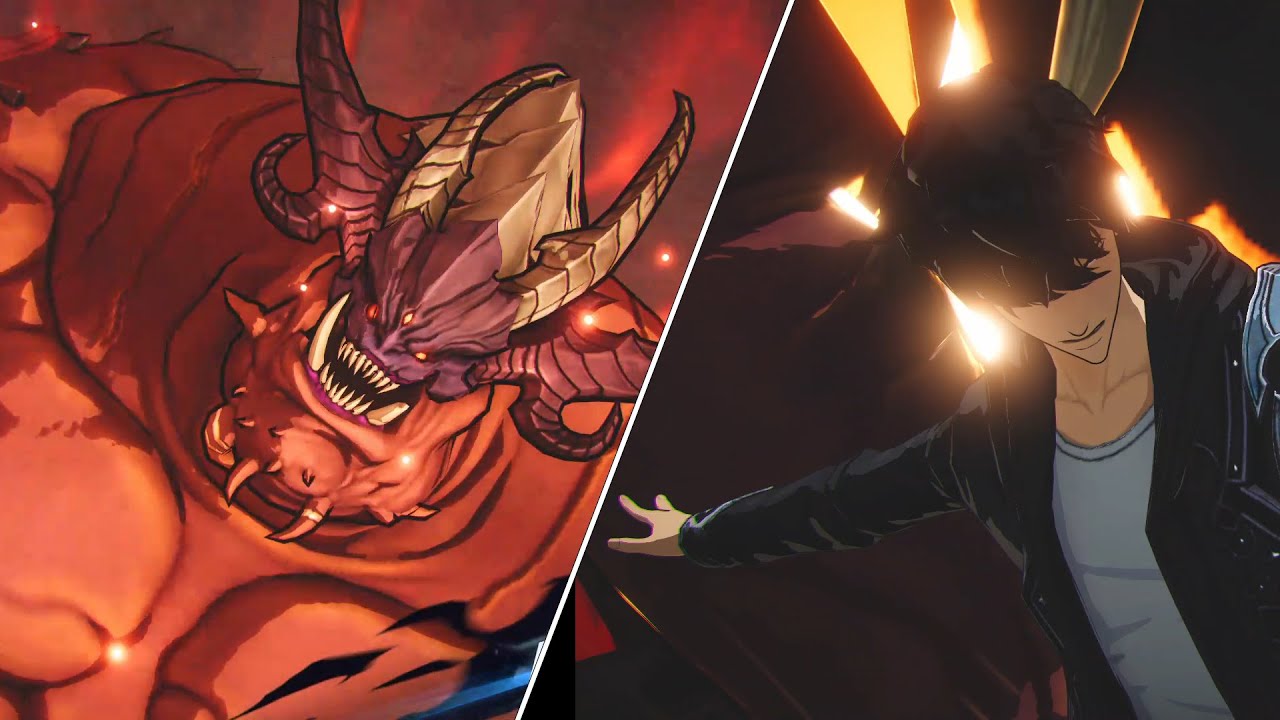 Sung Jin Woo VS Vulcan:  Boss Fight | Ch. 13 - The Ruler of the Lower Floors | Solo Leveling: ARISE