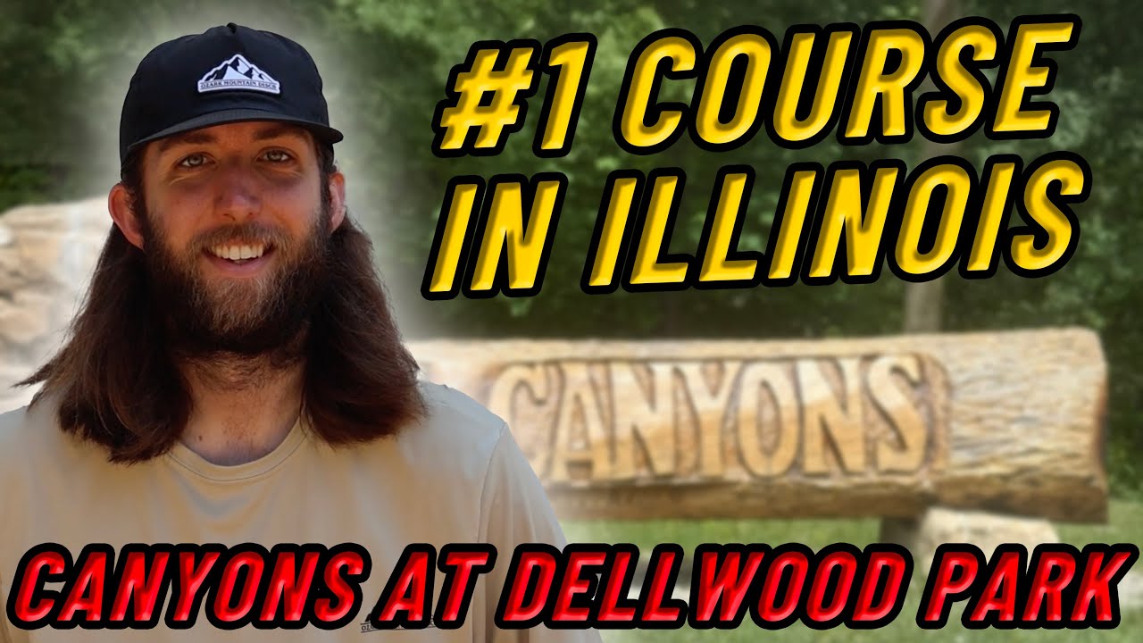 Playing the #1 Disc Golf Course in ALL 50 States! 28/50 Illinois - Canyons at Dellwood