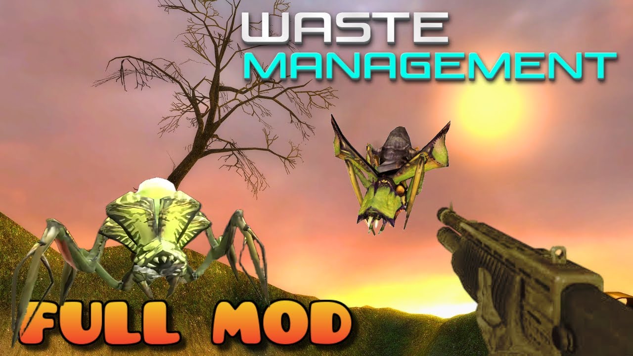 HALF LIFE 2 WASTE MANAGEMENT | Full Mod Walkthrough | No Commentary