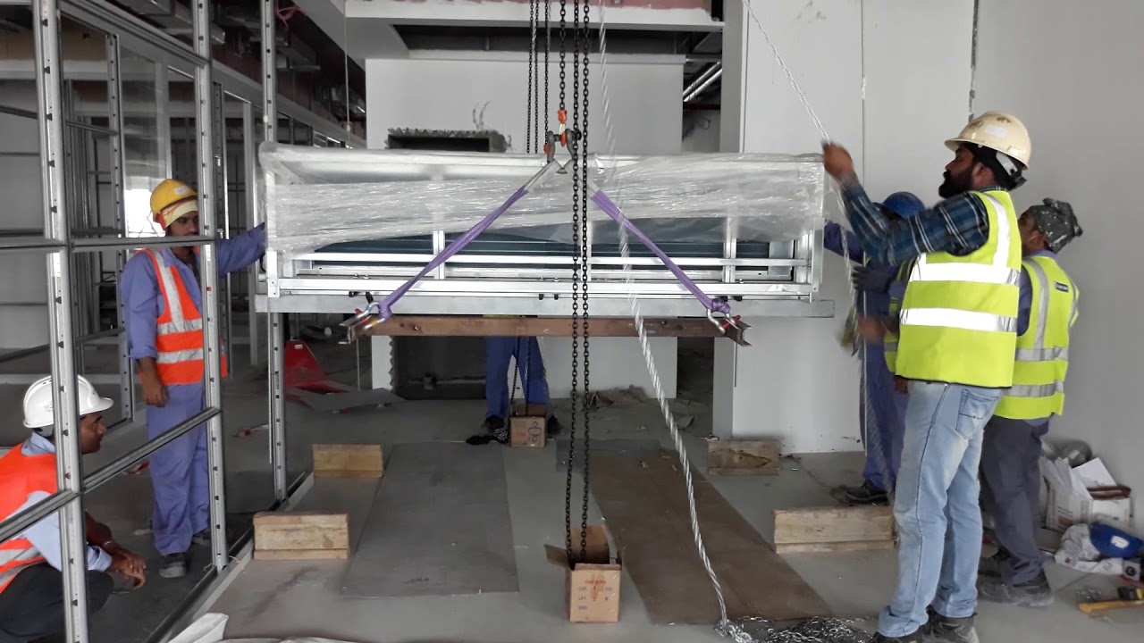 AHU installation