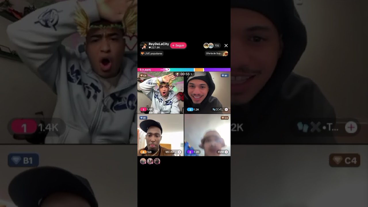Rey de la city en batalla de Tiktok con keyviem Tyking y MC Albeltico 
