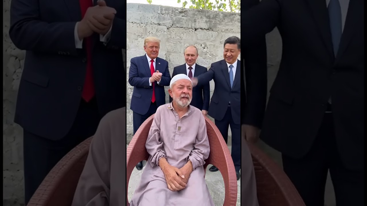 LULA SENDO CONFRONTADO POR TRUMP, XI E PUTIM😂 