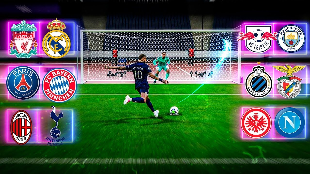 COME&Ccedil;A AS OITAVAS DA CHAMPIONS LEAGUE DE P&Ecirc;NALTIS 2022/23 | EFOOTALL23