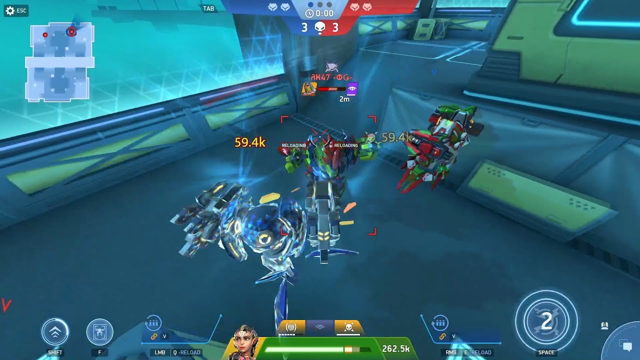 Death DealerS vs ETNS || Unity Cup 2v2 Week 1 #mecharena